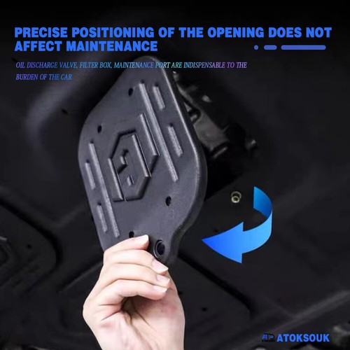 2Pcs For Audi A4 2017-2024 Under Engine Splash Guards Front Engine Mud Flaps - Bild 5 von 15