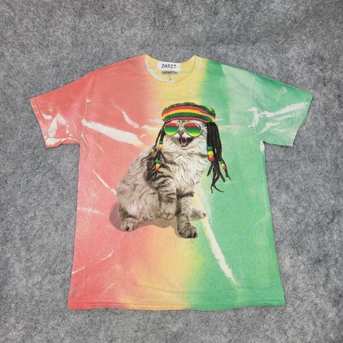 Chemistry x Rasta Cat Tie-Dye T-Shirt 