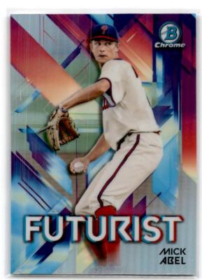 2021 Bowman #FUT-MA Mick Abel Futurist Philadelphia Phillies