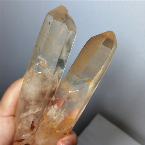 Natural white crystal pillar spirit gas quartz Obelisk pyramid healing treatment - Picture 12 of 12