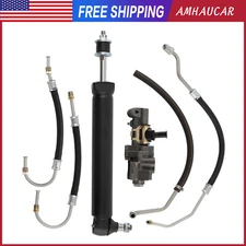 For 1963-1979 Corvette Power Steering Valve Cylinder Ram Hose Kit NO CORES C2 C3