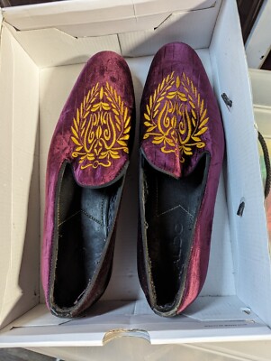 embroidered dress shoes Azure Song main image 1
