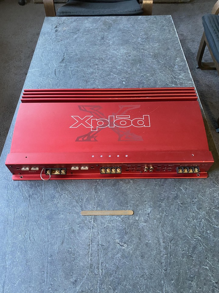 Sony Xplod ES XM7547 4 Channel Amplifier SALE eBay