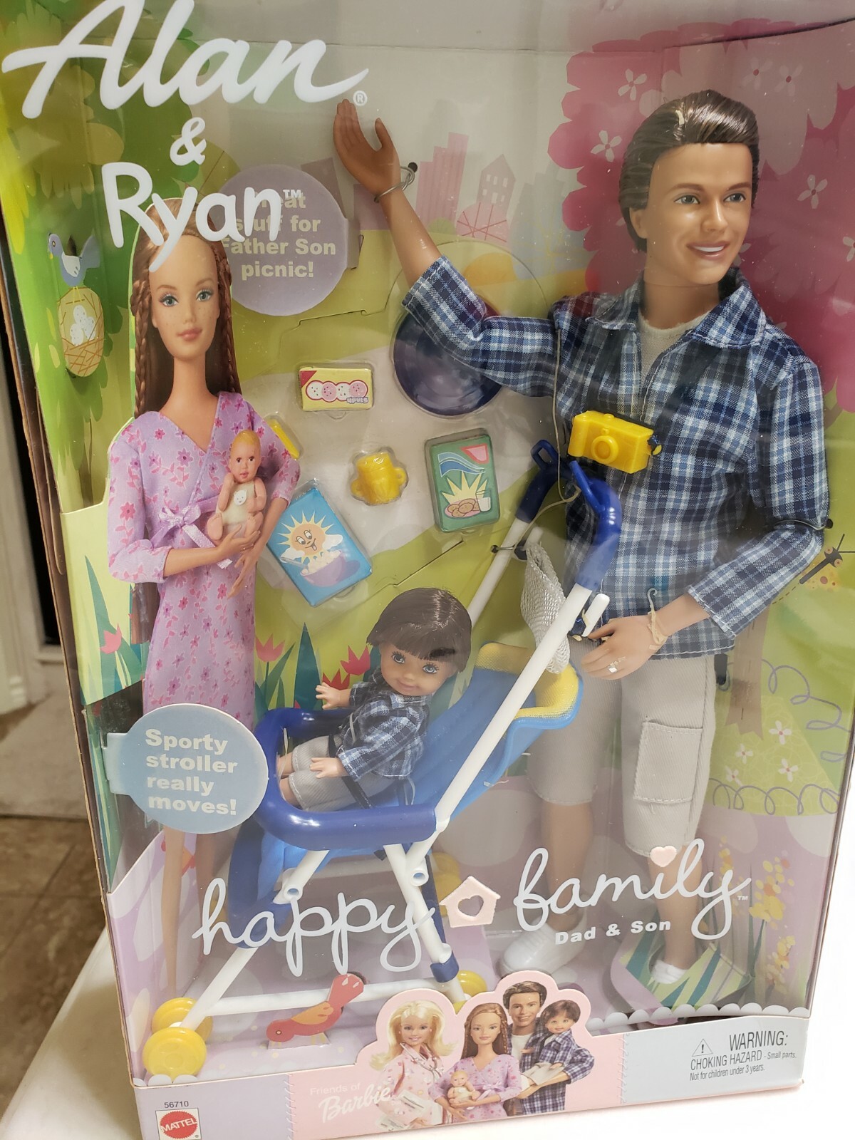 happy family barbie dolls