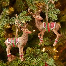 Deer Holiday Ornament