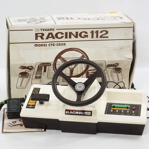 COLOR TV GAME RACING 112 Console System Boxed CTG-CR112 Tested JAPAN 1056016