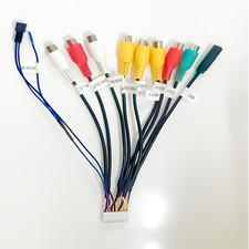 20 polige RCA AUX Ausgangskabel Interface Mik...