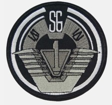 Stargate SG1 Earth World Atlantis Project Iron on Motif Patch Child or Adult