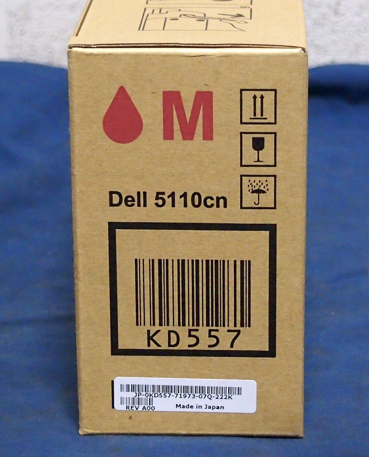 Dell KD557 OEM Magenta Toner Cartridge - High Yield Replacement For 5110CN Printers