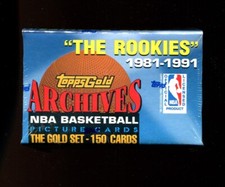 1992-93 Topps Archives Basketball Gold The Rookies Sealed Set Jordan Shaq RC