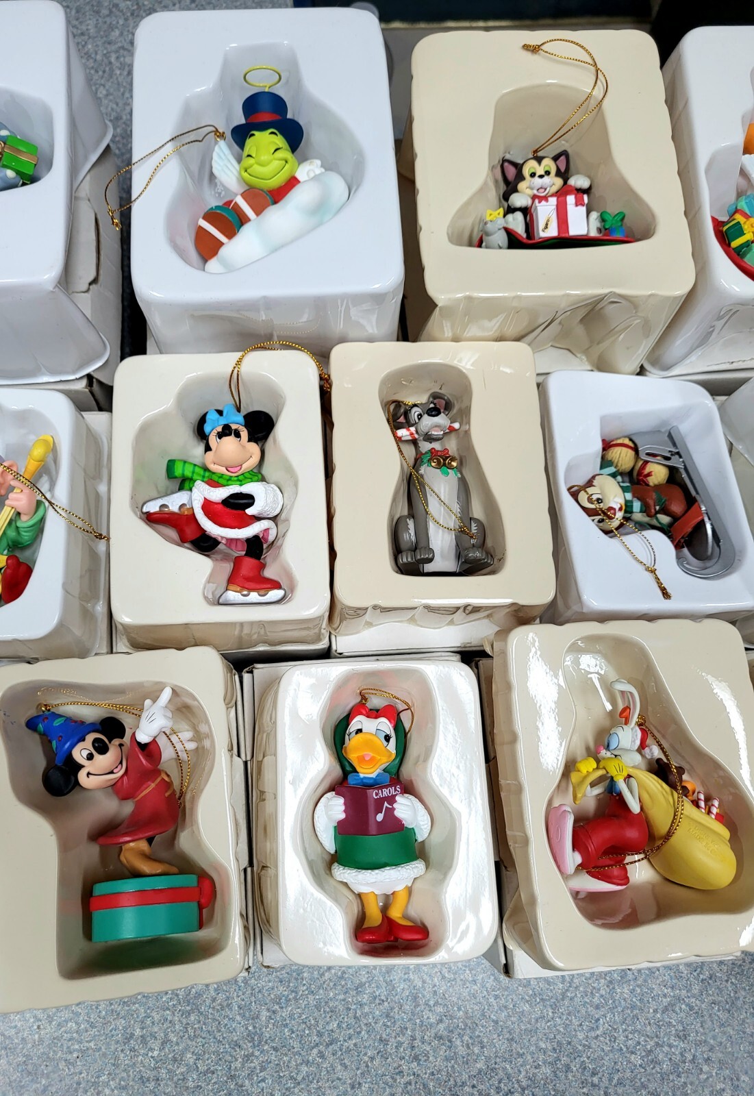 Grolier Disney Christmas Magic Ornaments Lot of 24 eBay