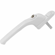 White uPVC Window Handle Double Glazed Universal Espag Replacement Handles # H17
