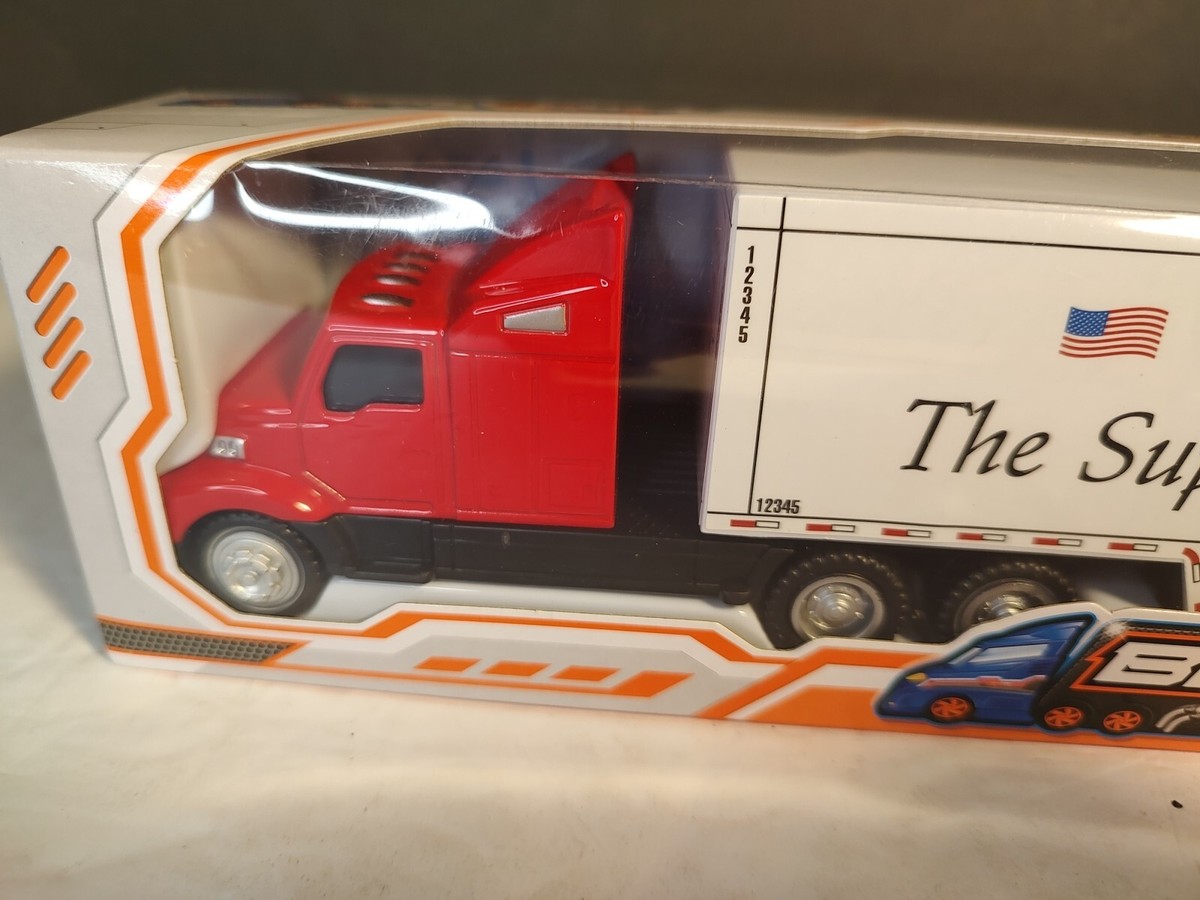 Sun Toys Winco Food Diecast Peterbilt Semi Truck With Trailer Big