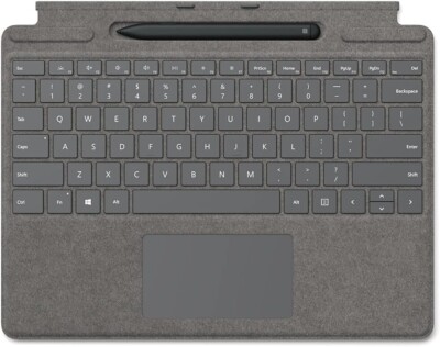 AZERTY Microsoft Surface Signature Keyboard + Eingabestift Surface Slim Pen 2 FR