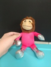 The Petting Zoo NASA Brown Monkey in Pink Suit