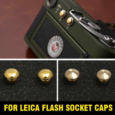 2 x Flash Socket Caps for Leica M1/M2/M3/MD Flash Socket Cover 2025 NEW