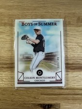 Colson Montgomery 2024 Panini Boys of Summer Red #2 Chicago White Sox /149