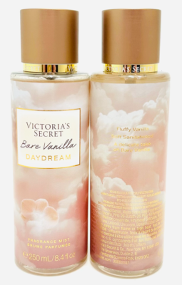 2 VICTORIA'S SECRET BARE VANILLA DAYDREAM FRAGRANCE MIST