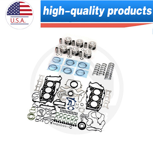 Overhaul Engine Pistons Rebuild Kit for Audi Q5 Q7 VW Porsche 3.0 Diesel CKV CJG - Picture 1 of 6