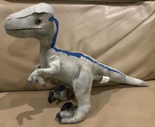 JURASSIC World Live Tour VELOCIRAPTOR Dinosaur Plush Barnum Bailey 22”