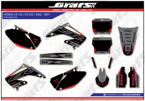 Cubre Puños Mx Honda Crf 150 230 250 - Negro/rojo | Meses Sin Interés - Foto 5