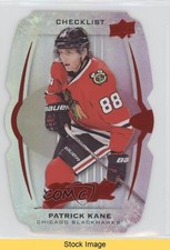 2016-17 Upper Deck MVP Level 2 Gold Colors & Contours Patrick Kane #200 READ 8tn