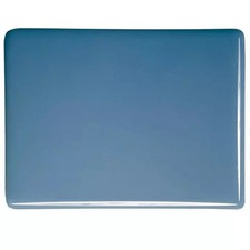 COE 90 - BU0208 - Dusty Blue Opal Bullseye Frit