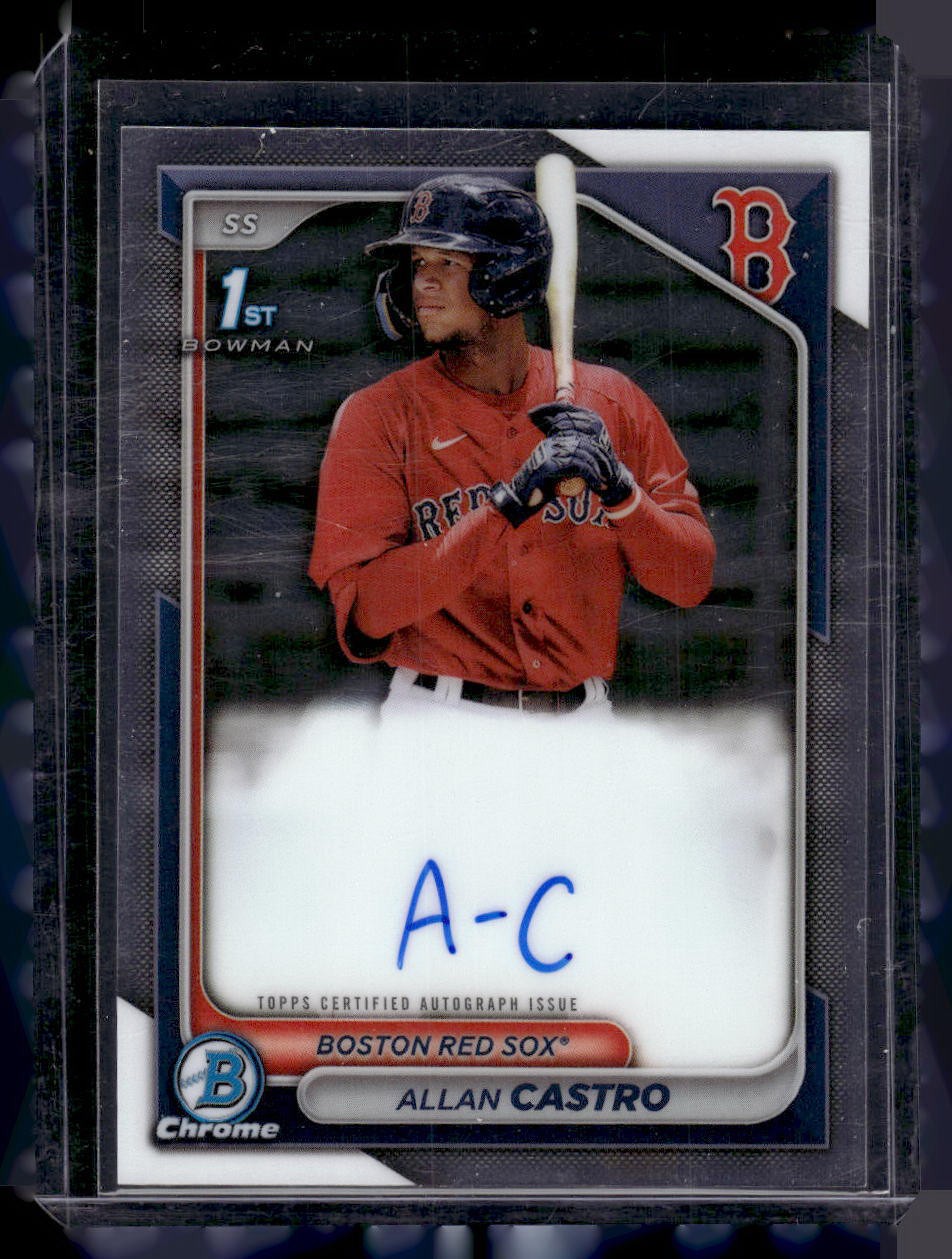 2024 Bowman #CPA-ACA Allan Castro Chrome Prospects Autographs