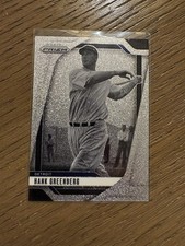 2025 Panini Select Premier Level White Sparkle Hank Greenberg #176