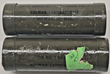 2X USGI WWII Camouflage Face Paint Stick Light Green and Dark Green