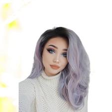 Straight Wig Multicoloured Wigs Synthetic Cosplay Hair Accessories