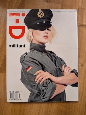 i-D Magazine March 2001 The Renaissance Issue No. 207 Kate Moss