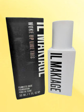 IL MAKIAG WOKE UP LIKE THIS FLAWLESS BASE FOUNDATION 35 CL 1 OZ BOXED WHITE CAP