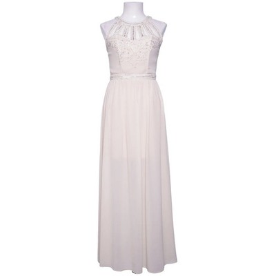 TFNC London, Abendkleid, Größe: S, Beige, Elasthan/Polyester/Viskose #MVZ