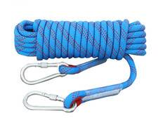 15/25/35M Climbing Rope Outdoor Static Fire Rescue Safety Escape Rugged Durable