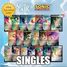 The Sonic Secret Lair SINGLES - You Choose FOILS + Non Foils Near Mint SHIPS NOW