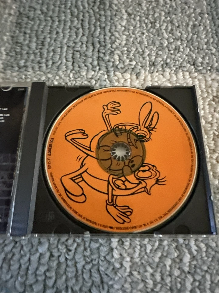 Ren & Stimpy: You Eediot CD, счастливая счастливая радость радость промо HYPE наклейка, Ex, 21 трек - Изображение 4 из 4