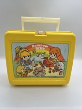Vintage Rainbow Brite Lunchbox No Thermos 1983 Hallmark Cards