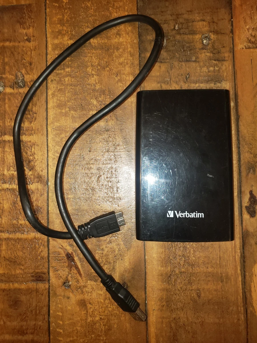 Verbatim External Hard Disk Drives 500 GB Storage Capacity for