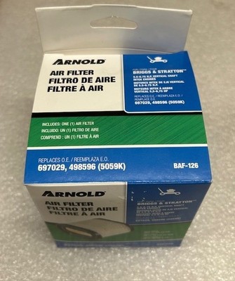 Genuine Arnold BAF-126 Mower Air Filter