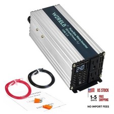 W Pure Sine Wave InverterV DC to 110V 120V AC,Car Power Inverter with 800 48