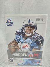 Madden NFL 08 (Nintendo Wii, 2007) CIB Complete In Box Tested And Working 