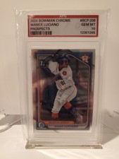 2024 Bowman Chrome - Prospects Waner Luciano #BCP-208 (RC) APG 10