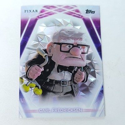 Carl Fredricksen Up 2026 Topps Disney Neon Diamante Diamonds Foil #129