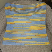 Hand crocheted lap or baby blanket