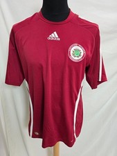 Adidas Latvia Football Federacija Official Sports Jersey Vintage