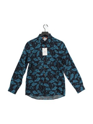 Paul Smith Herren Hemd S Multi Floral 100% Baumwolle Basic Neu Mit Etikett
