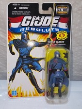 2008 G.I. Joe 25th Anniversary G.I. Joe Resolute Cobra Commander NEW