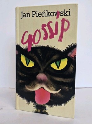 Gossip Book By Jan Pienkowski Hardcover Pop-Up Vintage 1983
