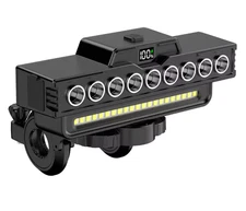 1600LM LED Bike Light 4000mAh USB Rechargeable Bicycle Headlight